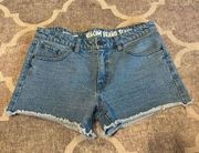 Volcom stoned short size 29 cut off denim jean shorts