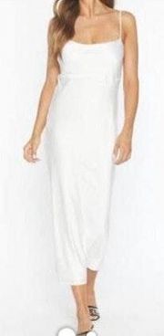 White Slip Dress