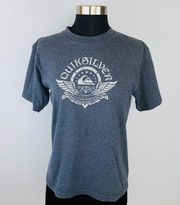 Quiksilver Gray Short Sleeve T-Shirt L