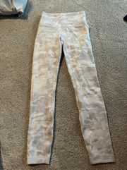 White Camo Leggings