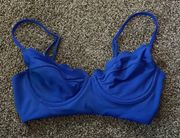 Blue Underwire Bikini