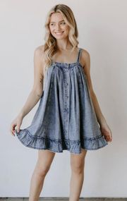 Jean Flowy Dress 