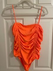 Orange Bodysuit 