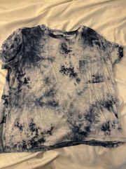 Blue Tye Dye Shirt