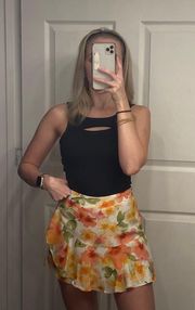 Floral Skort