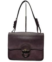 Salvatore Ferragamo Italian Leather Purple Rare Bag Like New!