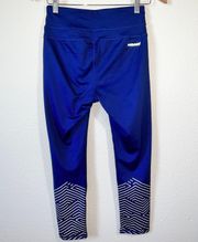 HEAD - Blue High Waisted Athletic Leggings 