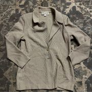 St. John blazer size 4 tan