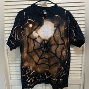 Halloween reverse tie dye t-shirt