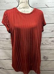 EXPRESS  XL burnt orange new without tag t shirt -2862