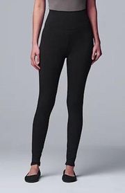 Wang Black Corduroy Leggings