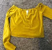 Mustard Yellow Boutique Top