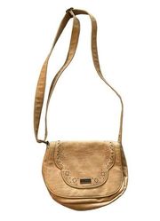 Crossbody tan purse