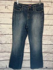 LA BLUES Jeans Stretch Bootcut w Back Leg Seams-10