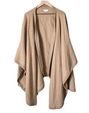 Cuyana Baby Alpaca Square Edge Cape Cozy One Size