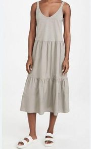 NATION LTD Tamber tiered cotton dress Size medium