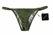 Zaful Army Green String Bikini Bottom