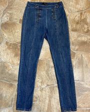 Mindcode Jeans High Rise Skinny Super Stretch Size 5 28" Waist Womens