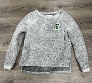 Michigan State Fuzzy Sherpa Pullover