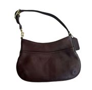 Coach 9295 Vintage 90’s Y2K Dark Brown Legacy Mini Demi Pouch Handbag