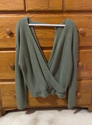Green Sweater 