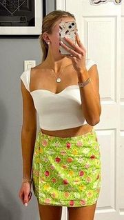 Lilly Pulitzer  Y2K Reversible Mini Skirt