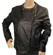 Dollhouse Outerwear Faux Leather Moto Jacket L