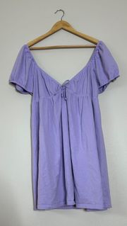 BNWOT  Sunday Best Lilac Mini Dress