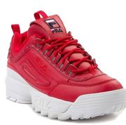 FILA  Disruptor II Sneakers Red Y2K