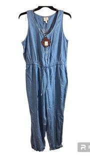 New Knox Rose Denim Jumpsuit Large