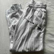 white heather  joggers