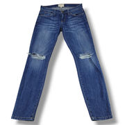 Current Elliot Jeans Size 26 29x28 Current/Elliot The Stiletto Windmill Destroy Jeans 