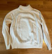 White Turtle Neck Sweater