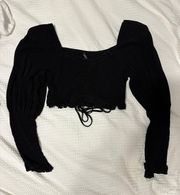 Boutique Black Top