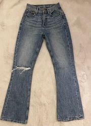 Size 000  Flare Jeans