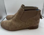 Dr. Scholls Womens Western Booties-Brown-Size 9.5m zipper shoes on back