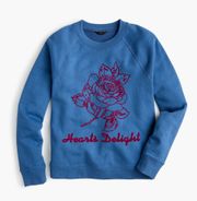 J. Crew Hearts Delight Sweatshirt 