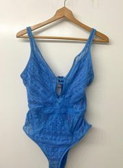 Becca Blue One Piece Bathing Suit