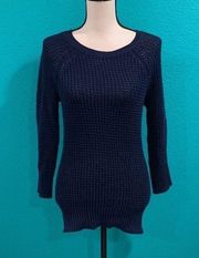 Diane von furstenberg navy blue sweater in size small