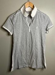 Nautica Women’s Gray Golf Shirt Size S