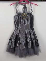 Gray Homecoming Dress