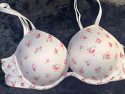 White Super Push Up Bra From Pink