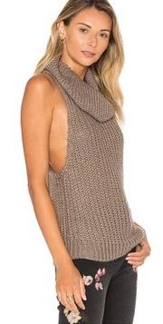 Chunky Turtleneck Tank