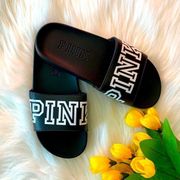 Pink By Victoria’s Secret Black & White Slides