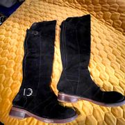 Kensie “Stella” over-the-knee sz 8.5 black suede boots