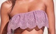 Victoria’s Secret | lilac lace flounce bandeau