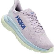 Hoka One One Mach 4 Lavendar Womens Sz 9.5 Running Trail Athletic Shoe Sneaker