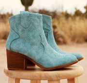 Unite Blue Booties By