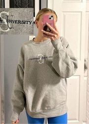 Penn State University Vintage Embroidered Crewneck Sweatshirt