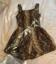 Willow & Root Snakeskin Romper